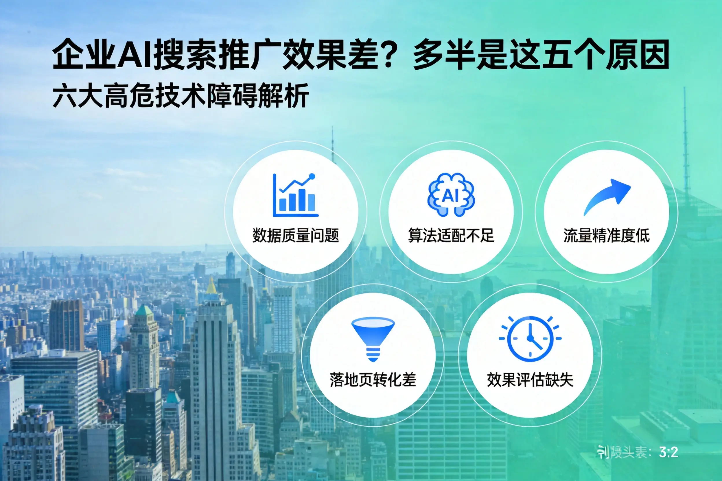 清水企业AI搜索推广效果差？多半是这五个原因